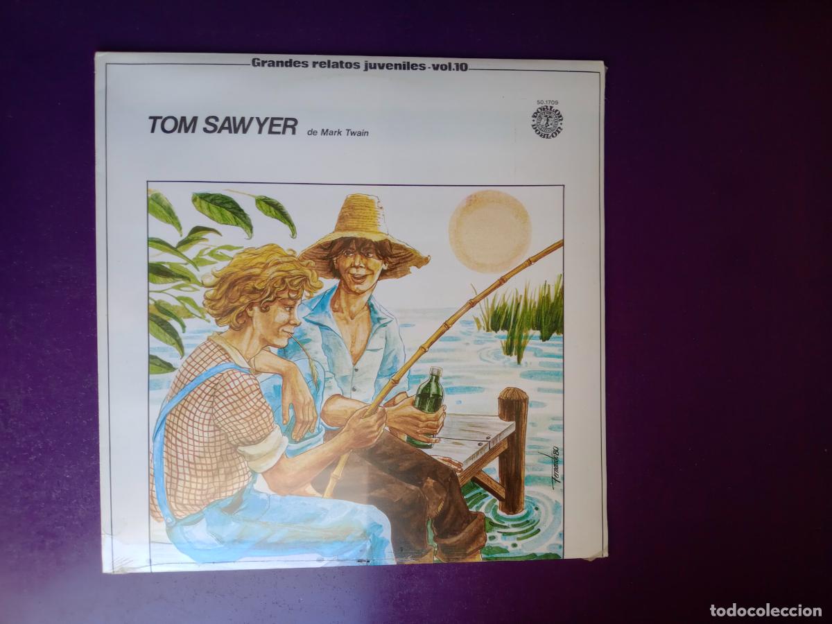 Discos de vinilo: TOM SAWYER - MARK TWAIN - LP DOBLON 1980 - AUDIOLIBRO - NARRADO MARIA LUISA SECO