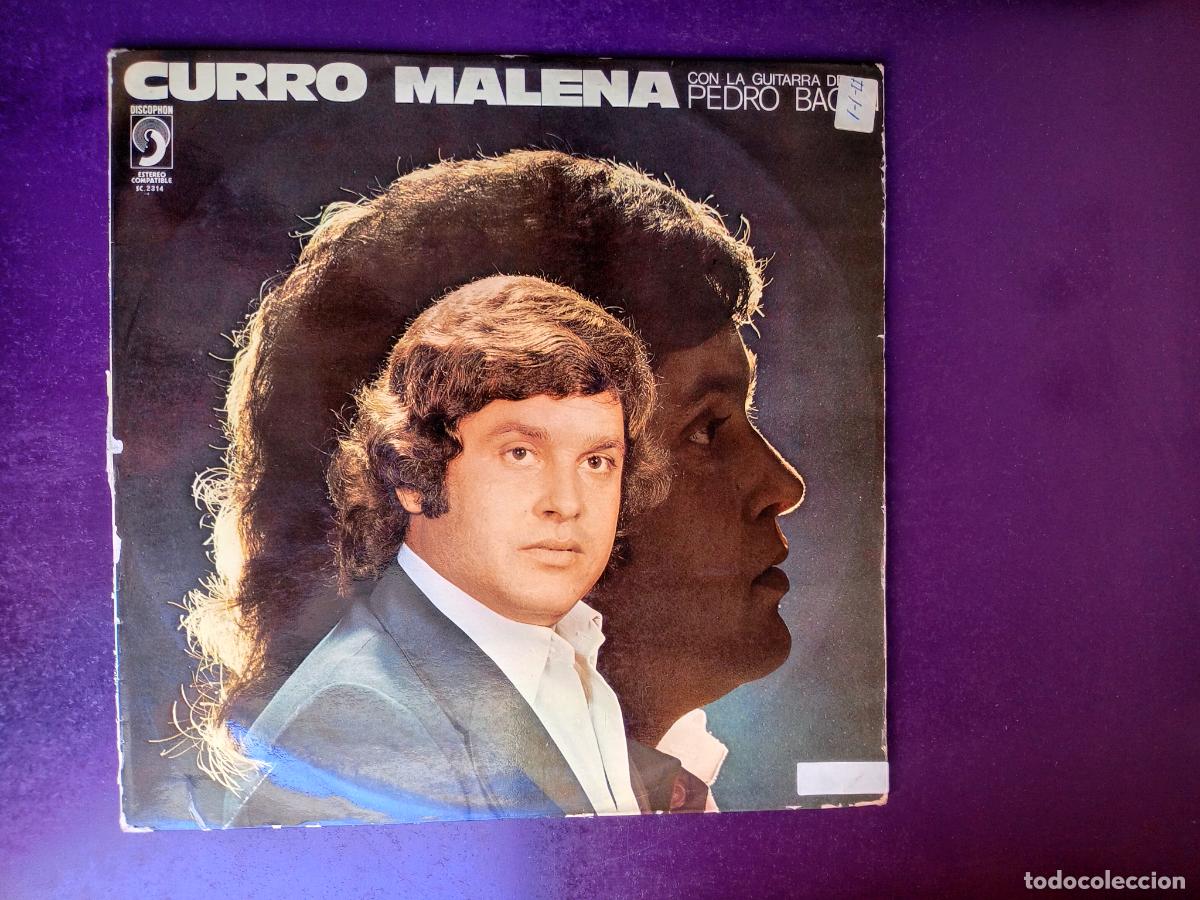 Discos de vinilo: Curro Malena - LP DISCOPHON 1977 - FLAMENCO - GUITARRA PEDRO BACAN