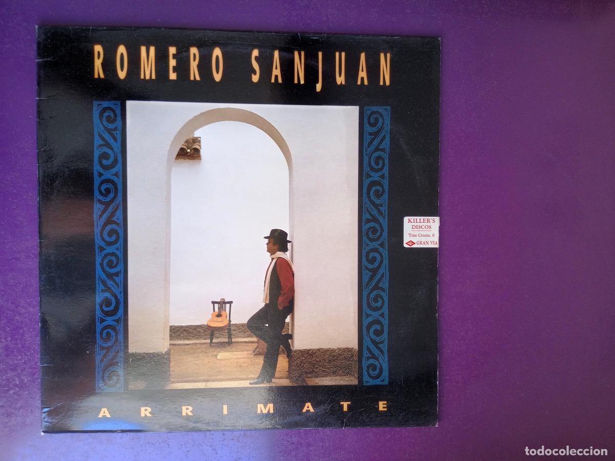 Discos de vinilo: Romero Sanjuan &ndash; Arrimate LP EMI 1991 NUEVO FLAMENCO, RAIMUNDO AMADOR, TINO DE GERALDO, JESUS BOLA
