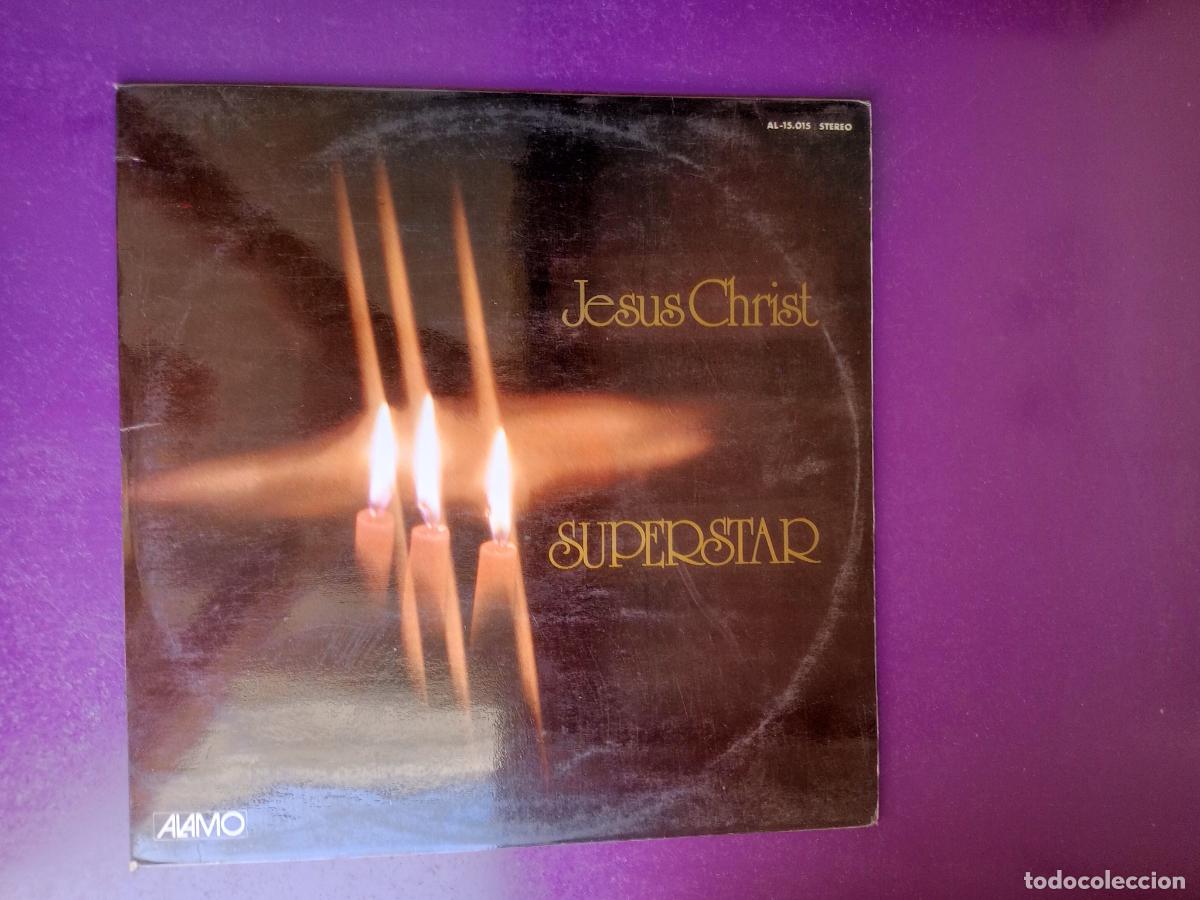 Discos de vinilo: Jesus Christ Superstar - LP ALAMO 1973 - VERSIONES ESTUDIO OPERA ROCK 70'S - JESUCRISTO SUPERSTAR
