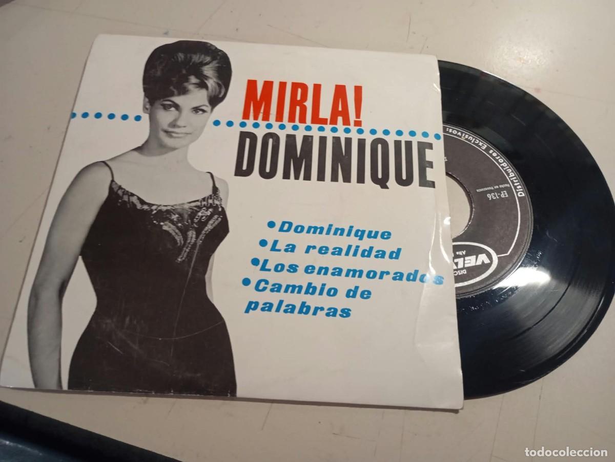 Discos de vinilo: MIRLA! DOMINIQUE VINILO EP 136- Edici&oacute;n de Venezuela