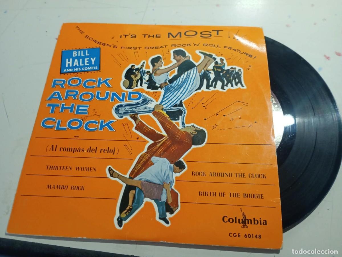 Discos de vinilo: VINILO BILL HALEY - SINGLE ROCK AROUND THE CLOCK