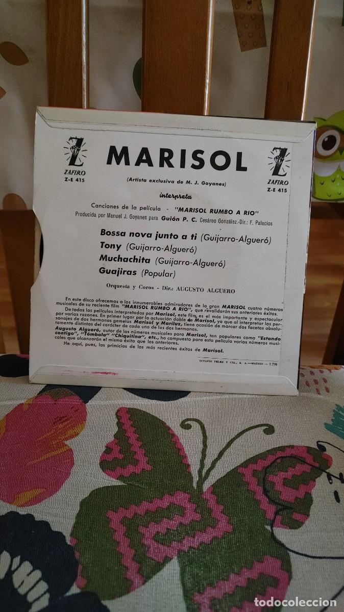 Discos de vinilo: MARISOL-EP BOSSA NOVA JUNTO A TI +3 - Foto 2
