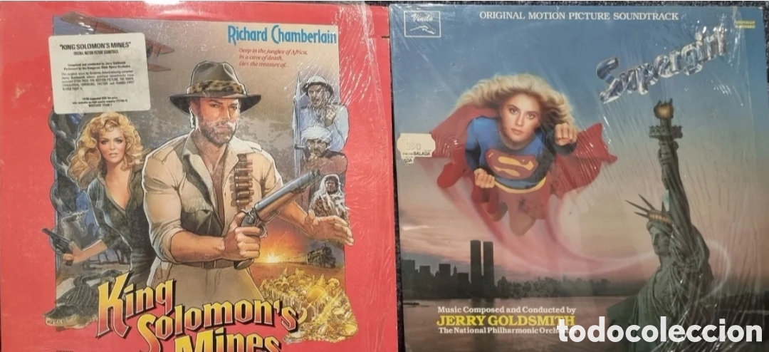 Discos de vinilo: Lps BSO -soundtrack- Jerry Goldsmith - Foto 5