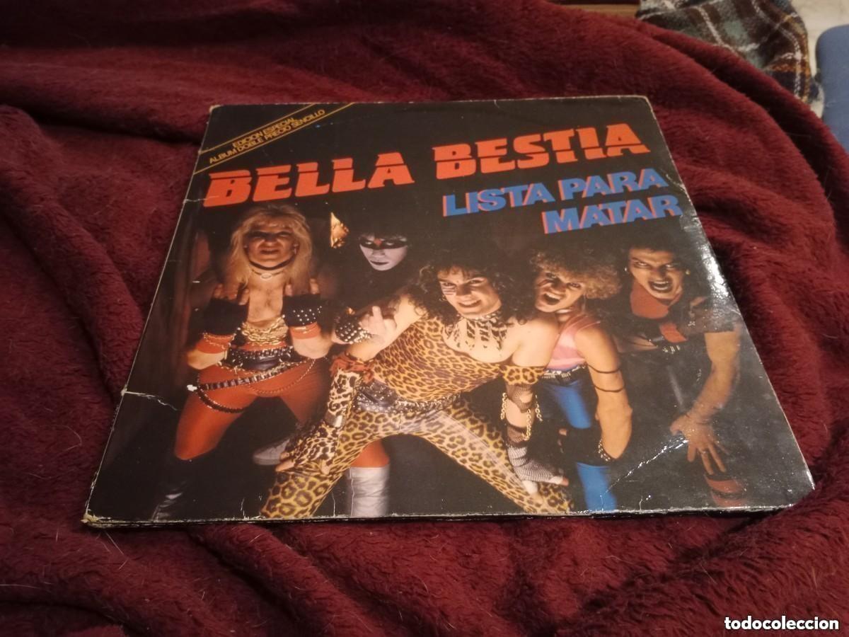 Disques de vinyle: BELLA BESTIA - LISTA PARA MATAR - EDICION ESPECIAL ,NUEVOS MEDIOS 1986