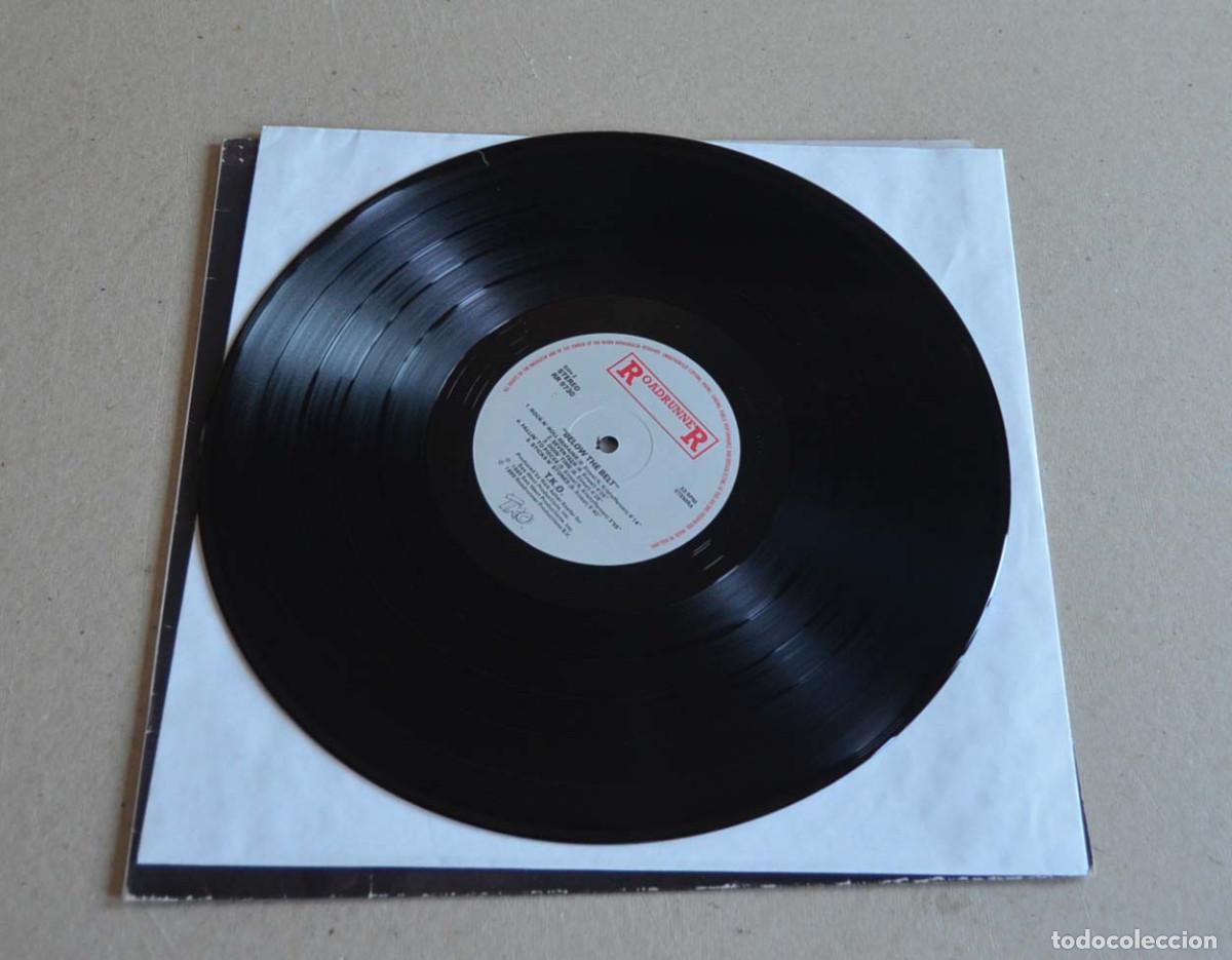 Discos de vinilo: TKO - BELOW THE BELT (ed. 1986) - Foto 3
