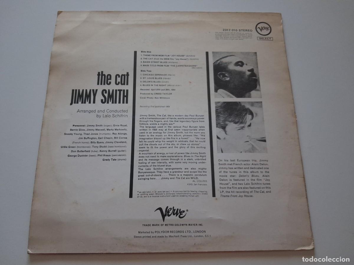 Discos de vinilo: Jimmy Smith &ndash; The Cat - Foto 2