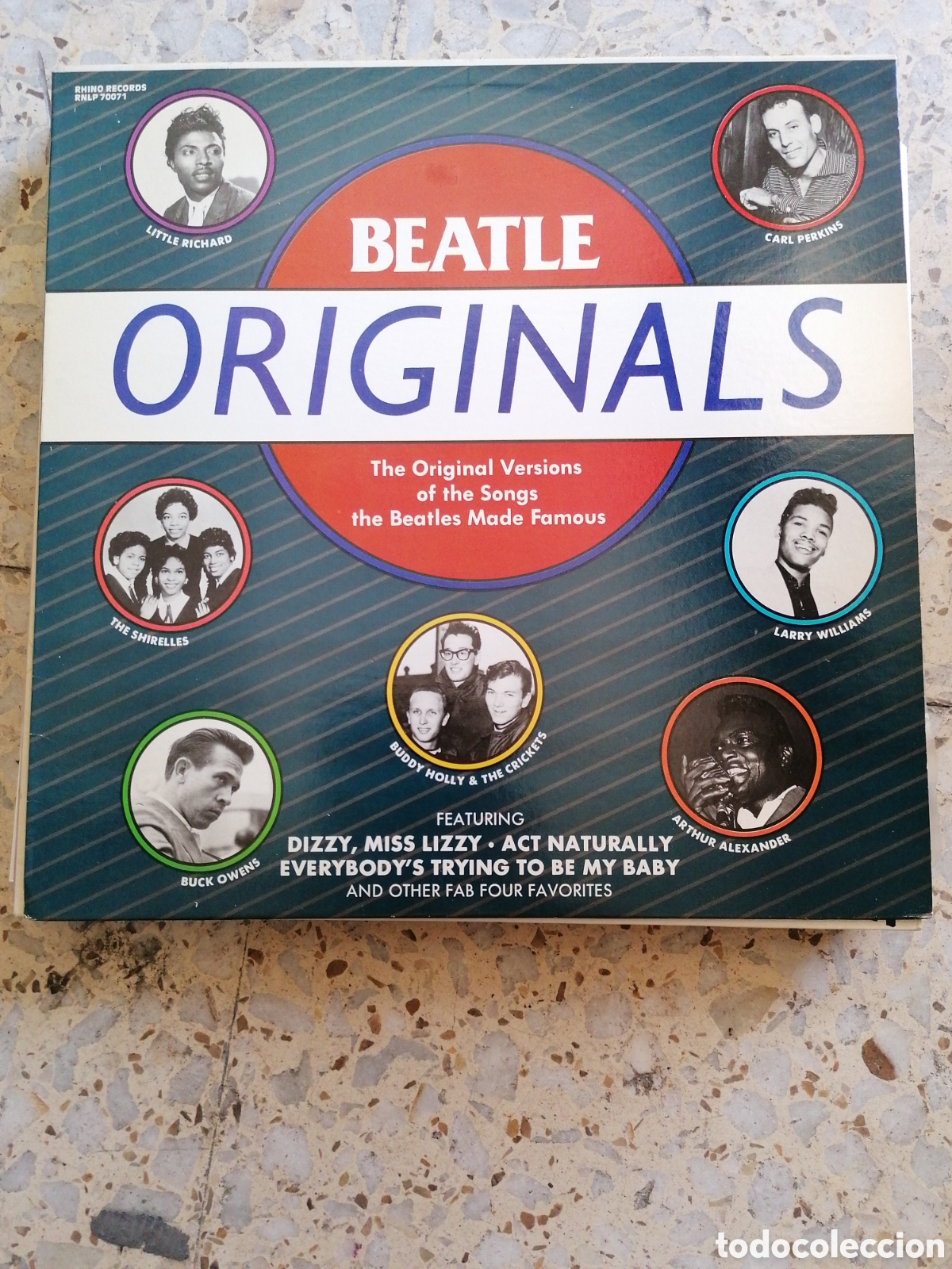 Discos de vinilo: LP BEATLE ORIGINALS RHINO 1986 USA