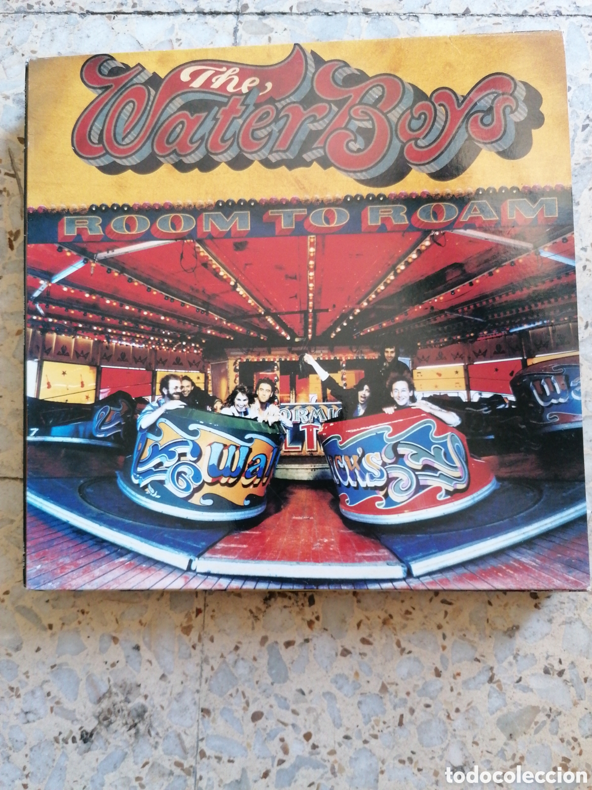 Discos de vinilo: LP THE WATERBOYS ROOM TO ROAM 1990 ESPA&Ntilde;A INSERT
