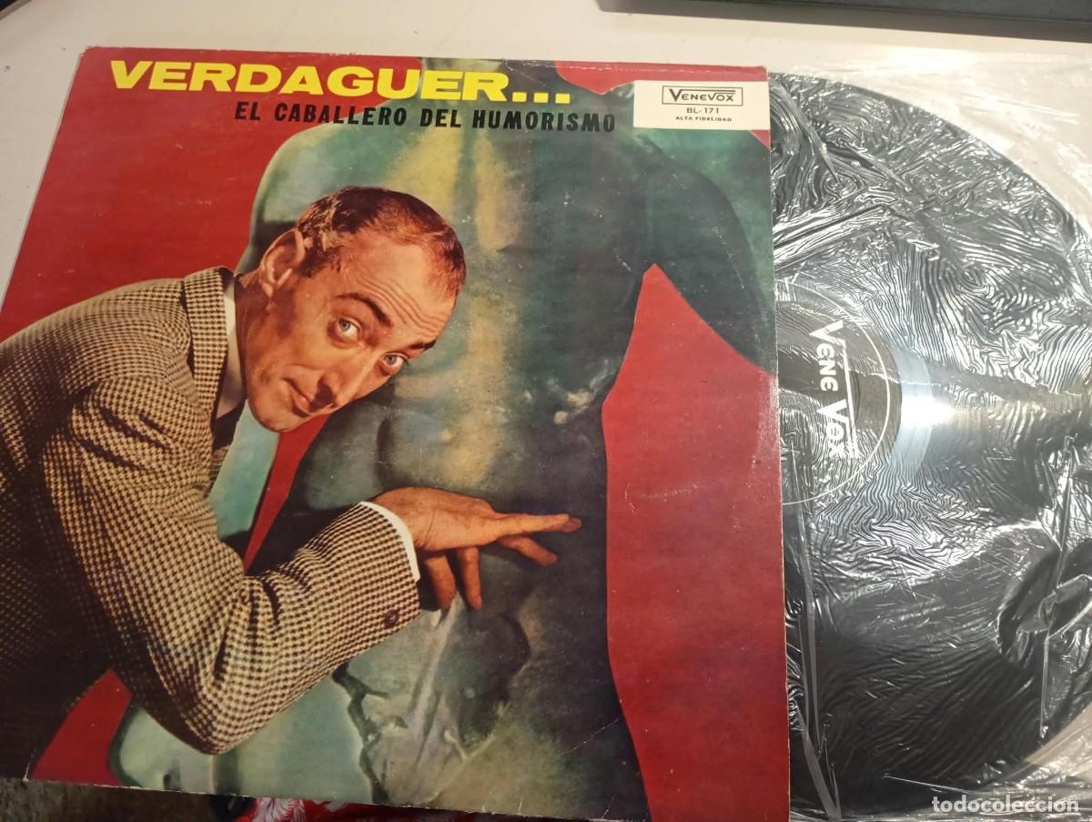 Discos de vinilo: VINILO DISCO LP Verdaguer el caballero del humorismo editado en Venezuela