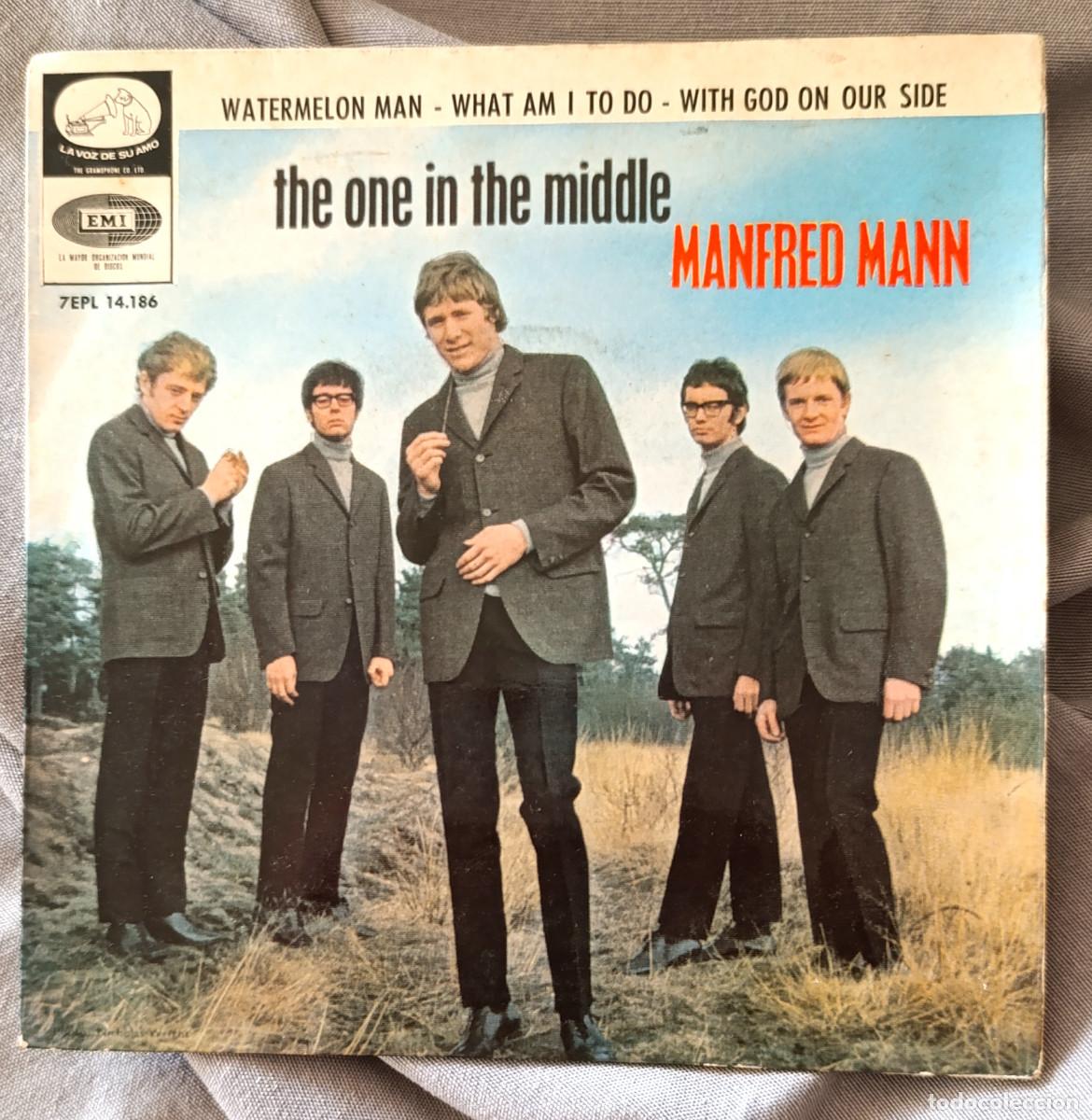 Discos de vinilo: MANFRED MANN - &rdquo;THE ONE IN THE MIDDLE&rdquo;, EP edici&oacute;n espa&ntilde;ola 1965