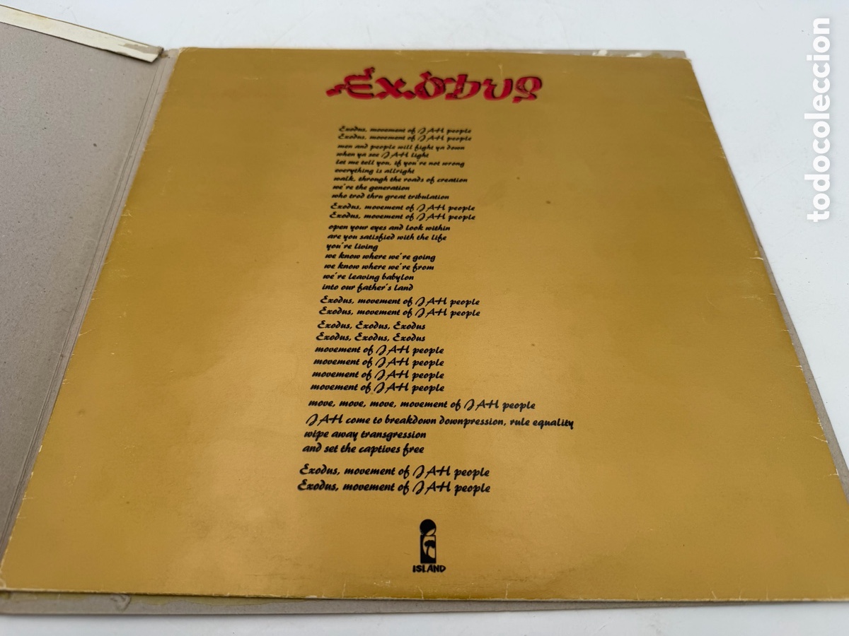 Discos de vinilo: Vinilo Exodus Bob Marley - Foto 4