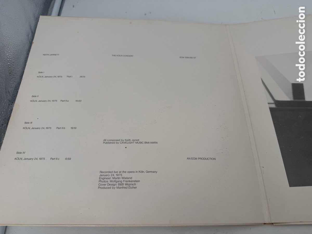 Discos de vinilo: Disco de Vinilo Keith Jarret - Foto 4