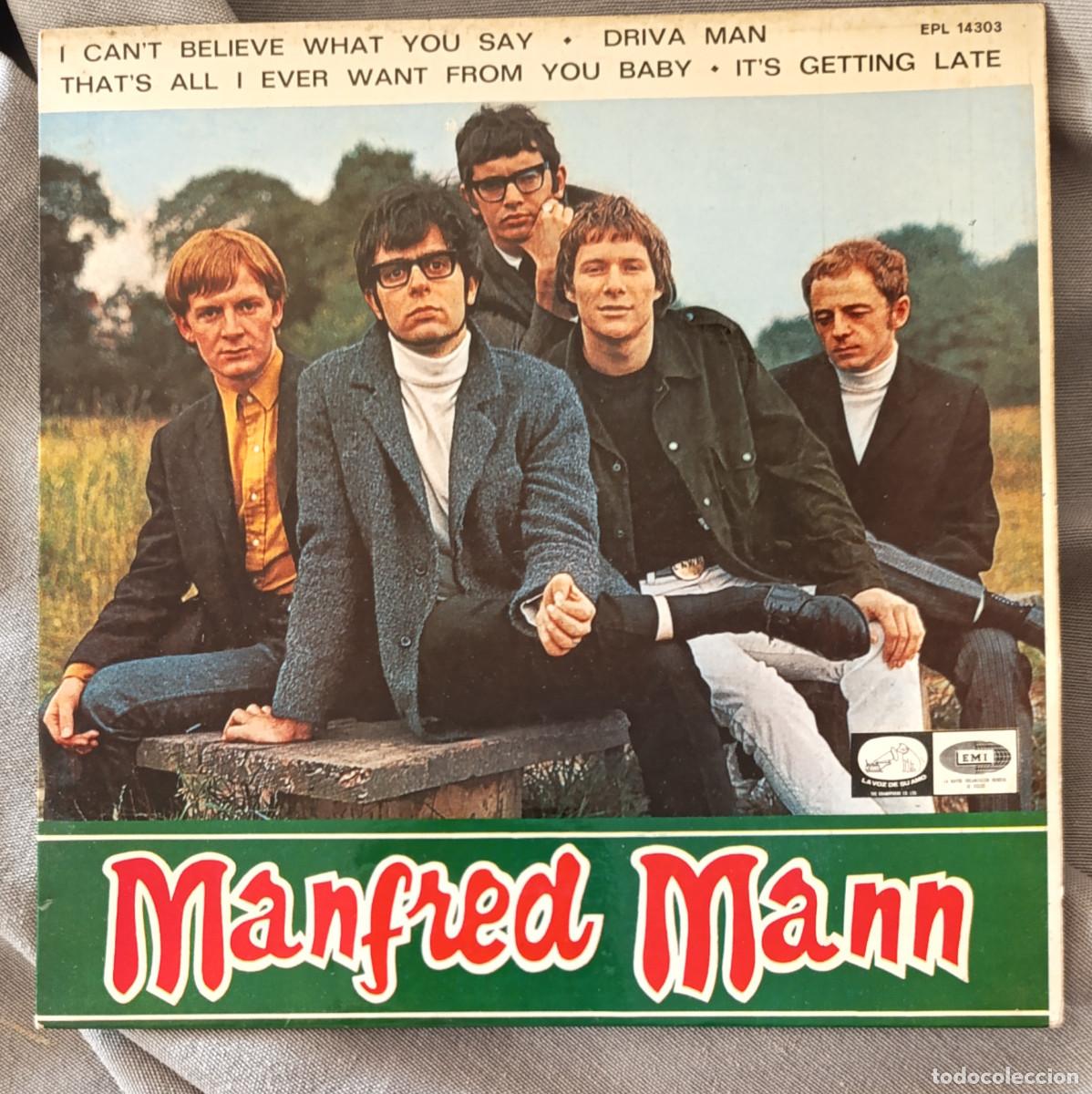 Discos de vinilo: MANFRED MANN - &rdquo;I CAN'T BELIEVE WHAT YOU SAY&rdquo;, EP edici&oacute;n espa&ntilde;ola 1966