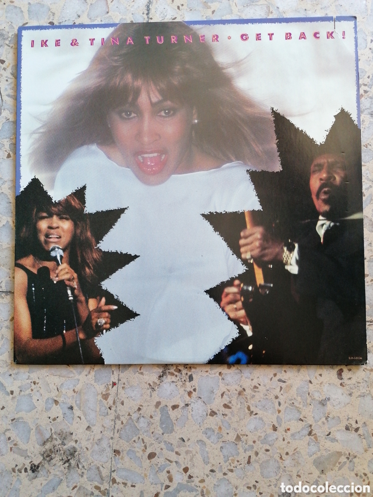 Discos de vinilo: LP IKE & TINA TURNER GET BACK 1985 USA