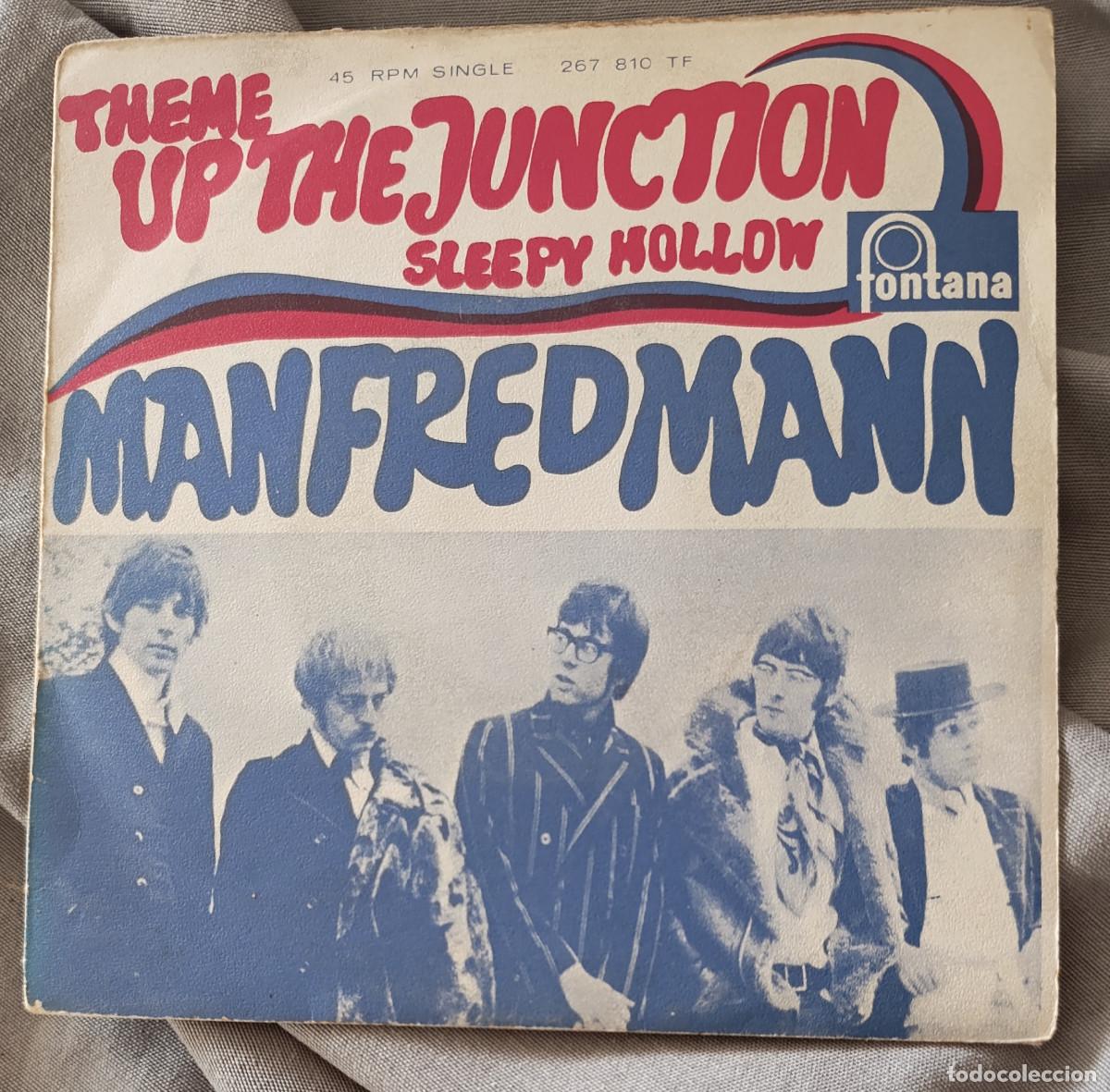 Discos de vinilo: MANFRED MANN - &rdquo;THEME UP THE JUNCTION&rdquo;, single edici&oacute;n espa&ntilde;ola 1968