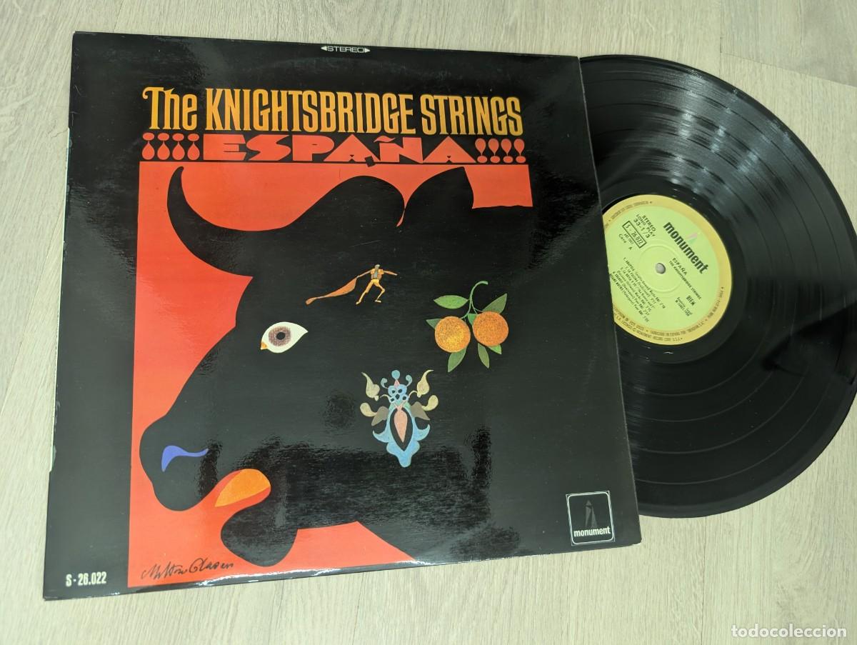 Discos de vinilo: THE KNIGHTSBRIDGE STRINGS &iexcl;&iexcl;&iexcl;&iexcl; ESPA&Ntilde;A !!!! ..LP MONUMENT - 1968 CANCIONES POPULARES LA BUEN ESTADO
