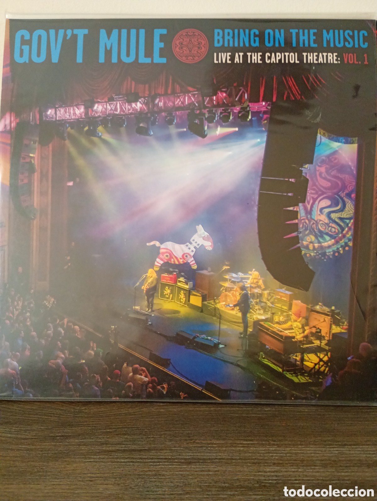 Discos de vinilo: Gov't Mule, bring on the music / Live at the capitol theatre vol.1 2019. 2 LP limitado en morado.