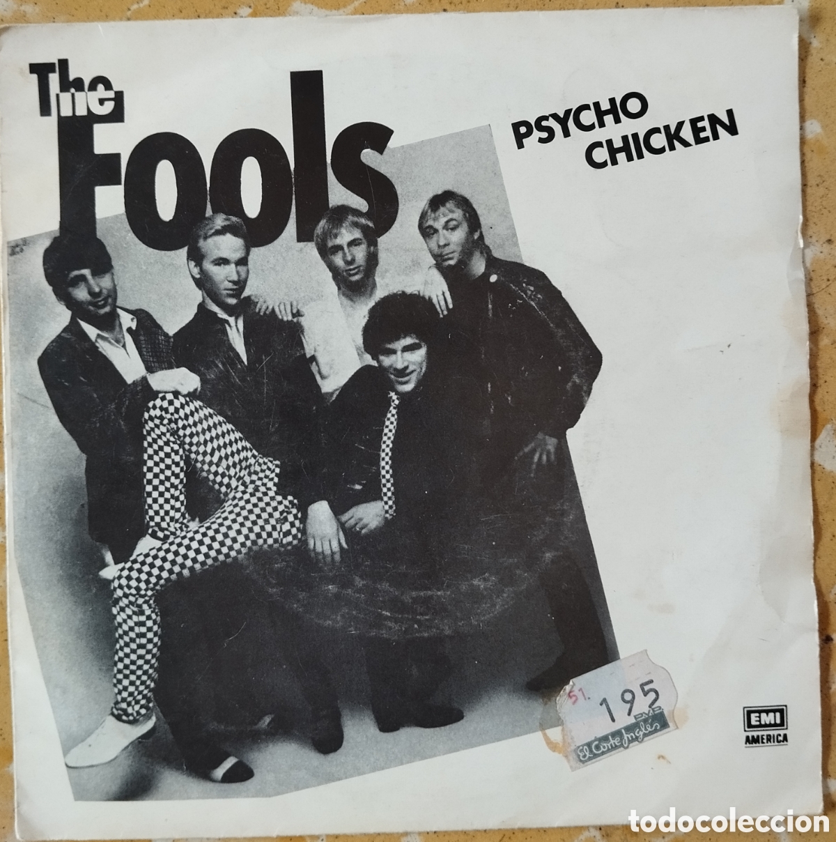 Discos de vinilo: The Fools - Psycho Chicken - single