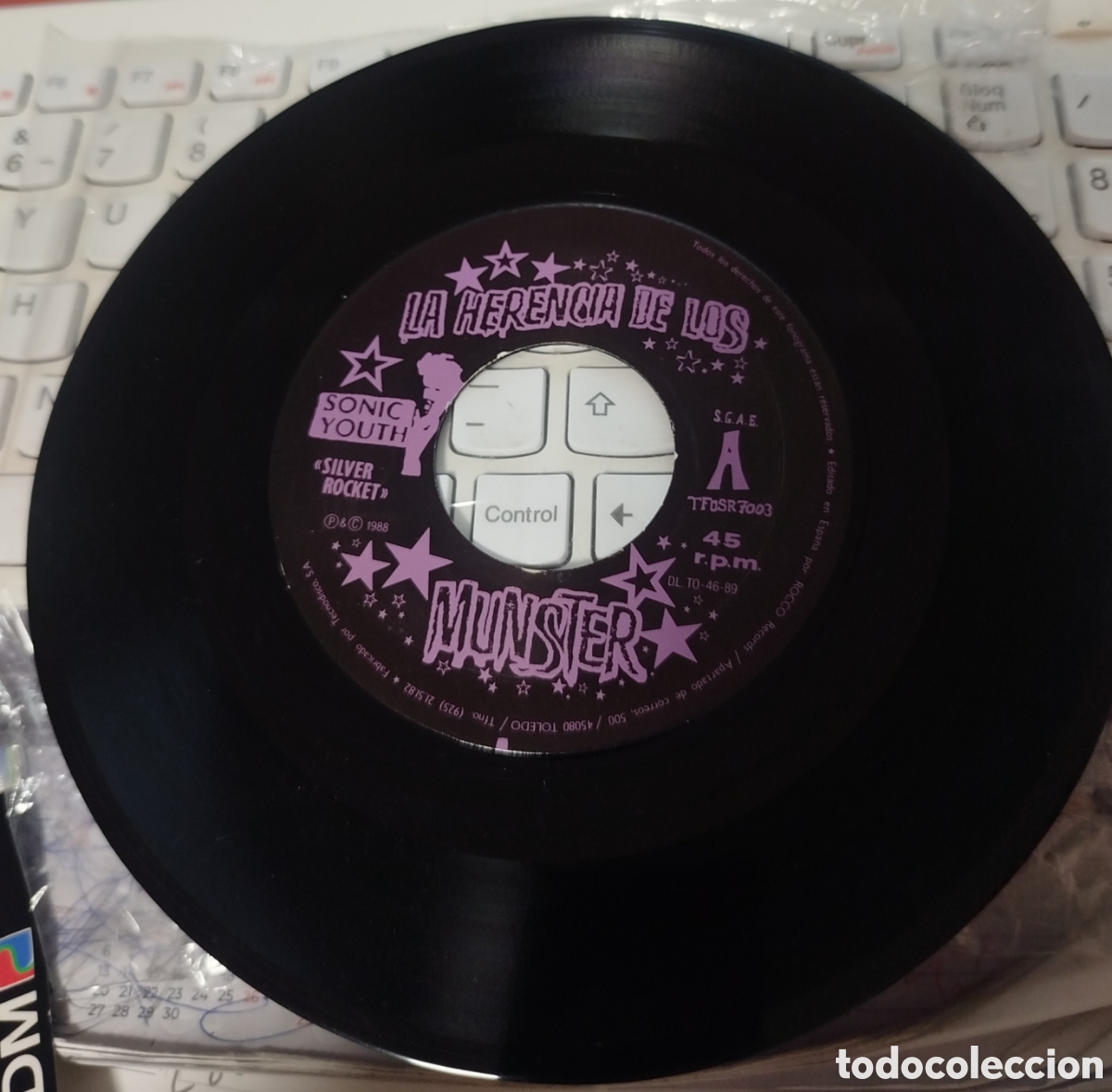 Discos de vinilo: Sonic Youth&nbsp;/&nbsp;Miracle Workers&nbsp;&ndash;&nbsp;Silver Rocket / Slow Death / I Got A Right . SOLO DISCO