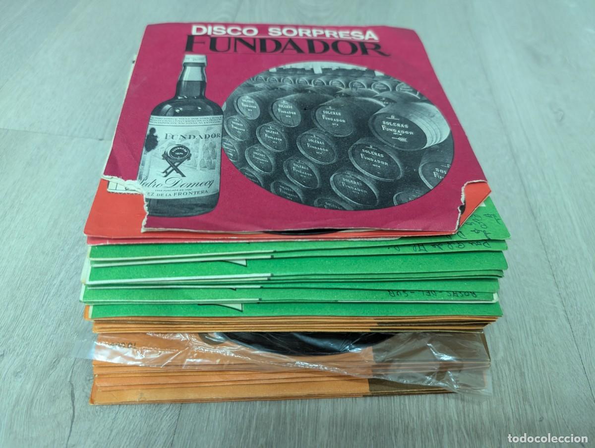 Discos de vinilo: LOTE DE 30 SINGLES DE LA SERIE PROMOCIONAL DE FUNDADOR A&Ntilde;OS 50,60 ,70 - VARIOS ESTILOS DE MUSICA .