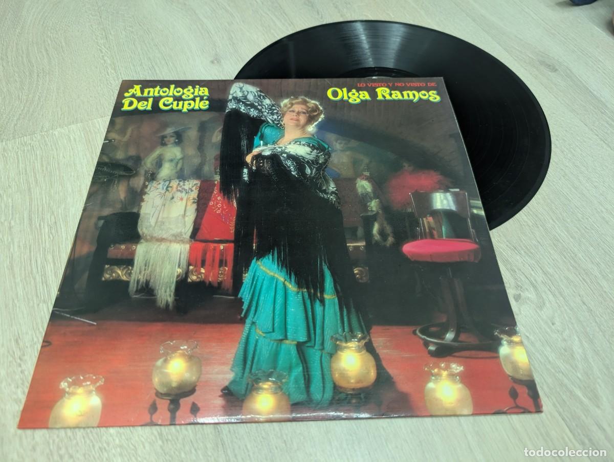 Discos de vinilo: OLGA RAMOS - ANTOLOGIA DEL CUPLE - LO VISTO Y NO VISTO ..LP DE 1983 - MOVIEPLAY - BUEN ESTADO