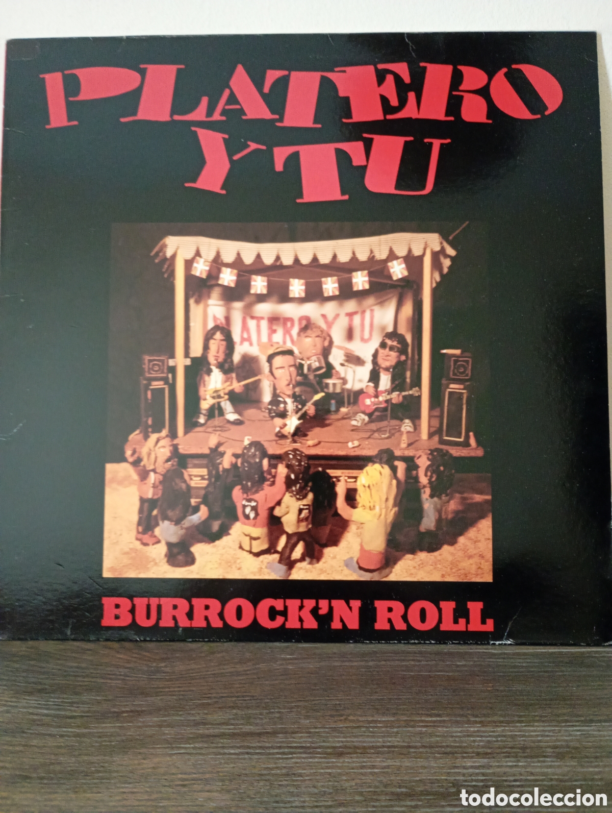 Discos de vinilo: Platero y tu, Burrock'n roll 1992.