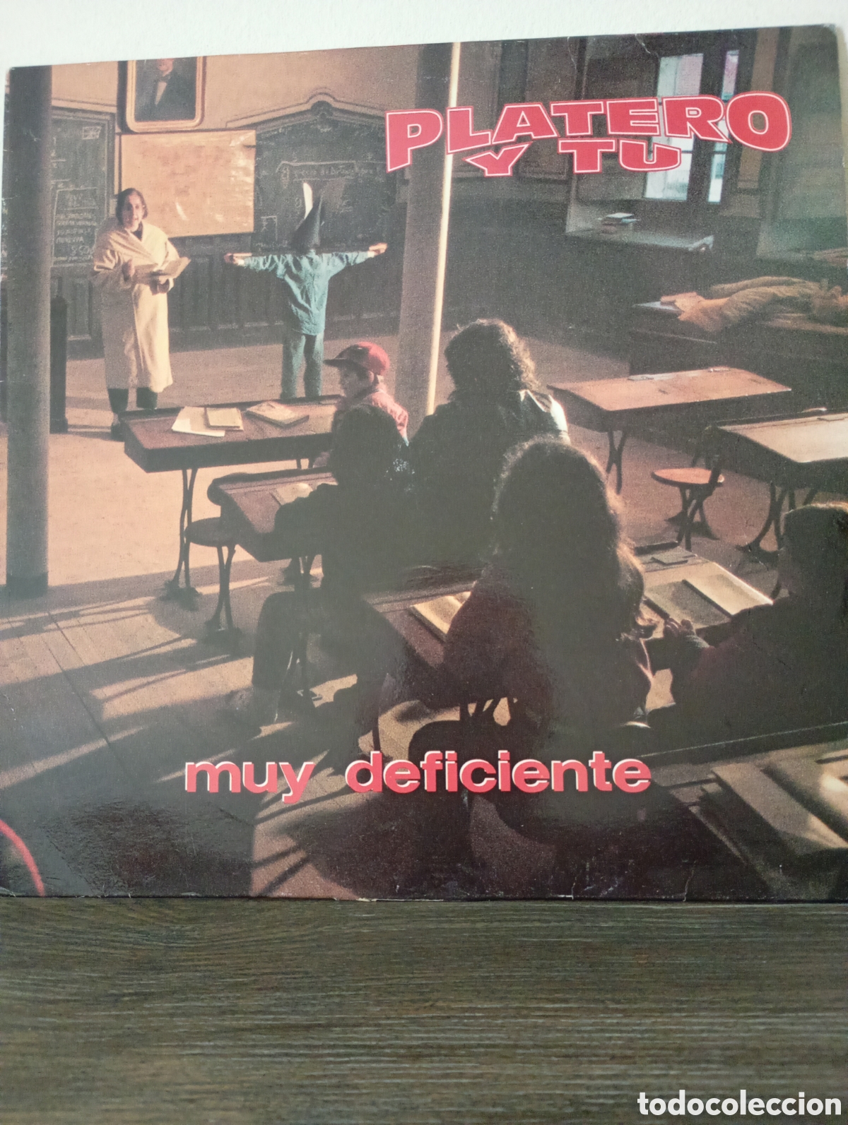 Discos de vinilo: Platero y tu, Muy deficiente 1992.