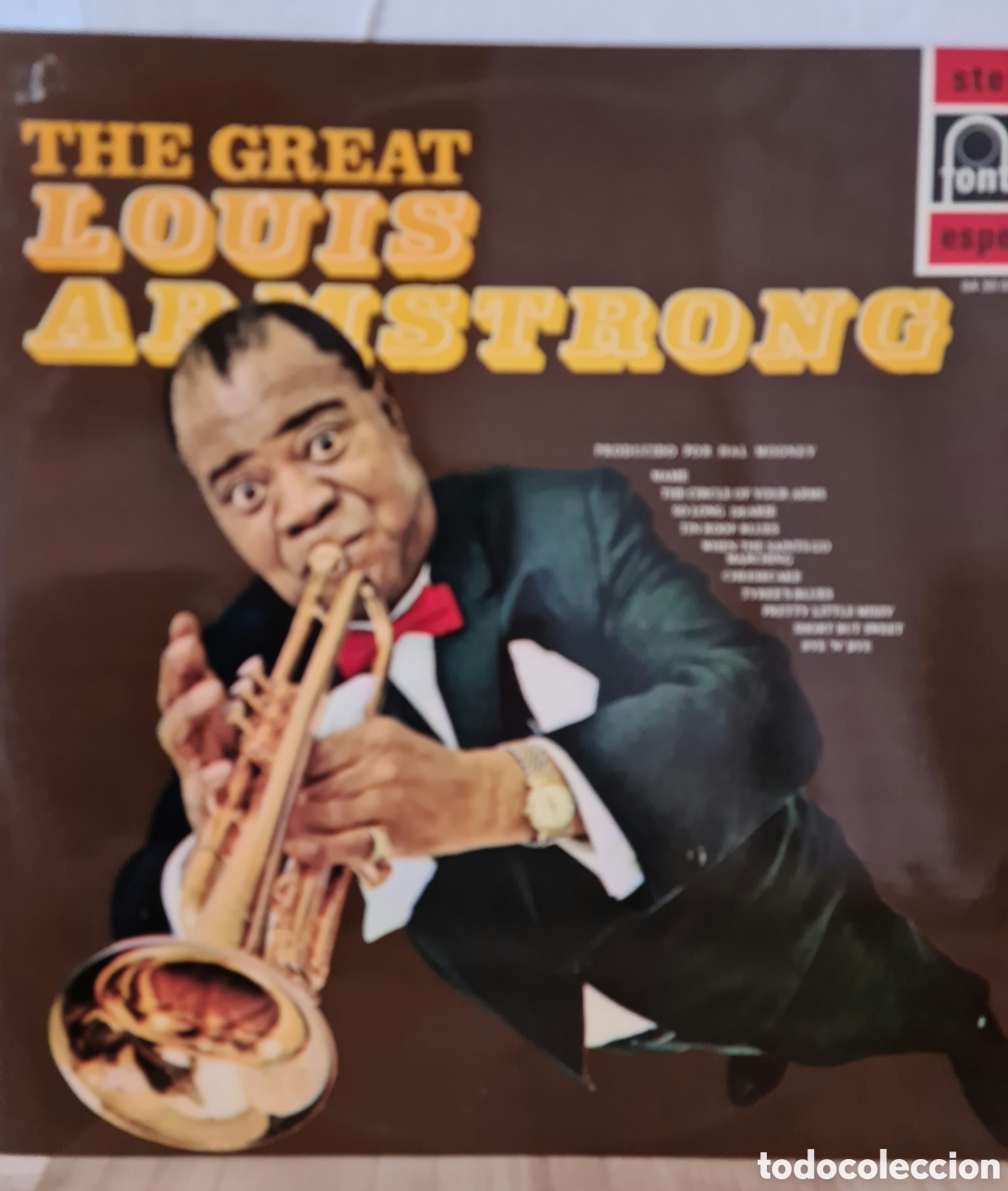 Discos de vinilo: LOUIS ARMSTRONG * THE GREAT LOUIS ARMSTRONG