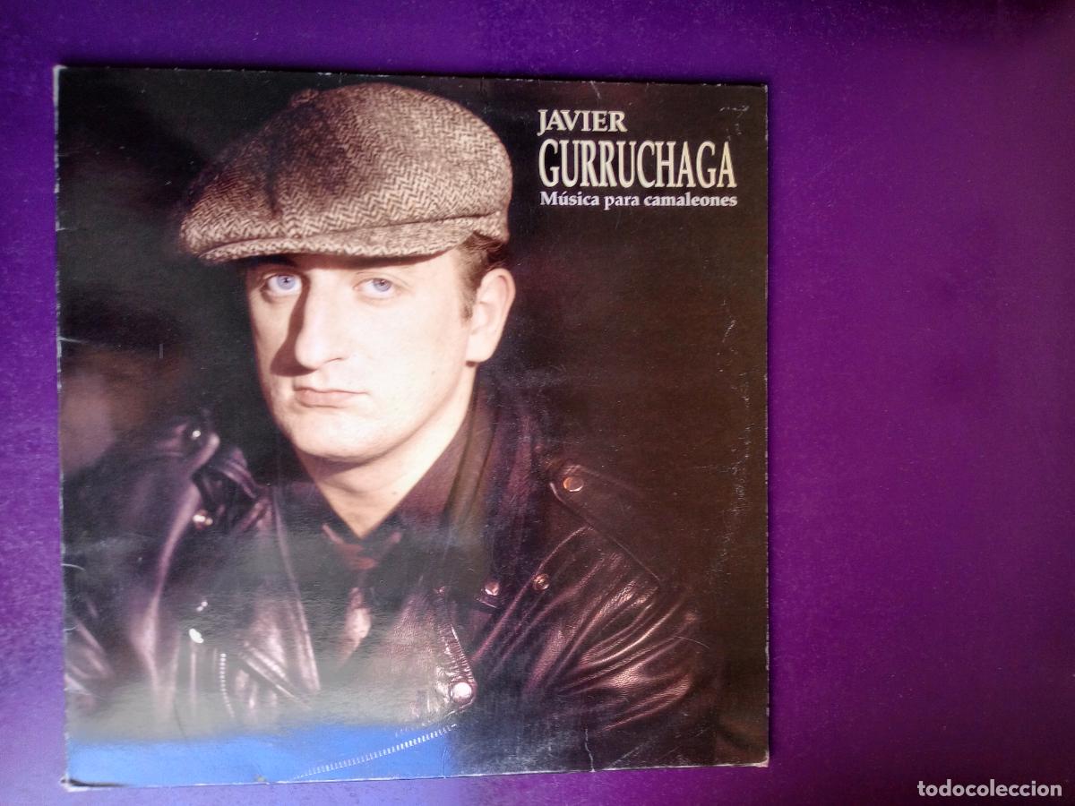 Discos de vinilo: Javier Gurruchaga &ndash; M&uacute;sica Para Camaleones - LP EMI 1990 - SIN APENAS USO - ORQUESTA MONDRAGON