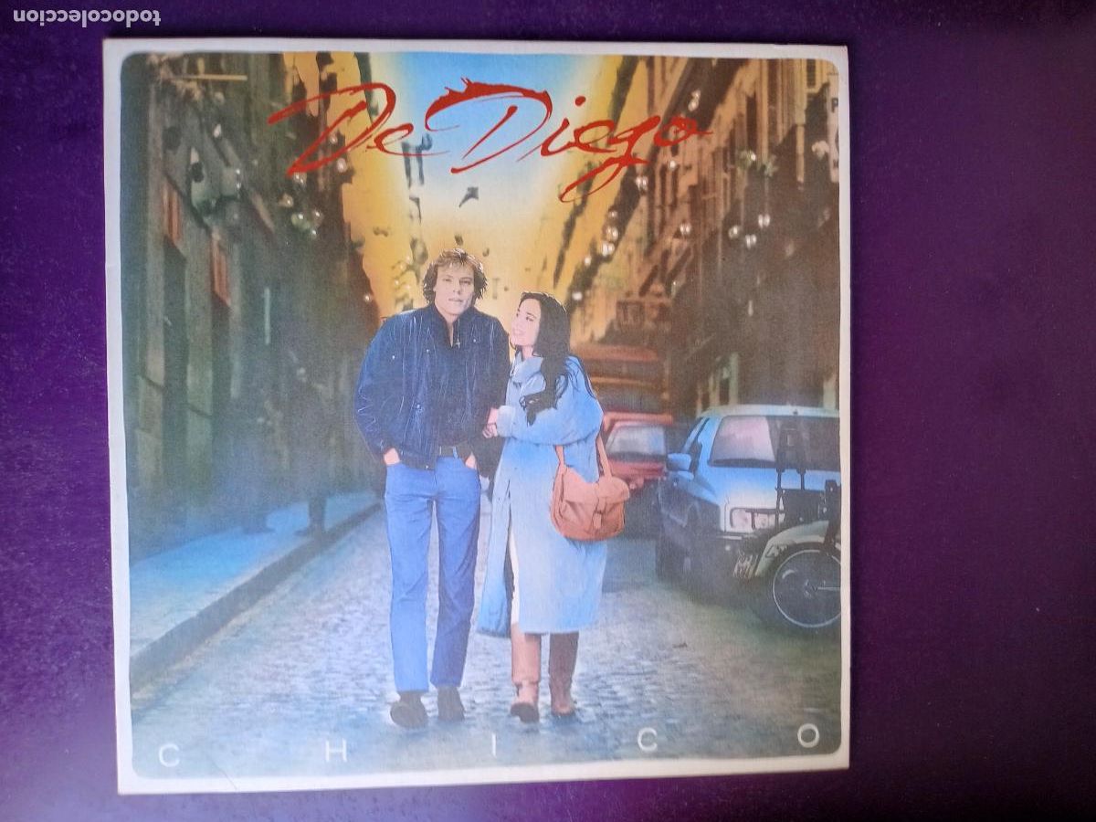 Discos de vinilo: De Diego &lrm;&ndash; Chico - LP WEA 1986 - CANTAUTOR POP ROCK 80'S - SIN USO