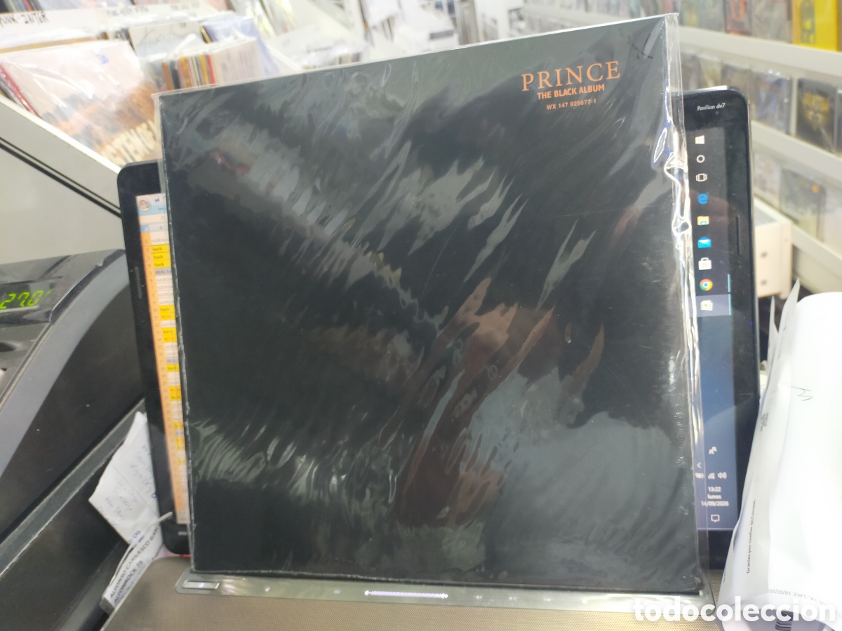 Discos de vinilo: Prince LP black album no oficial precintado