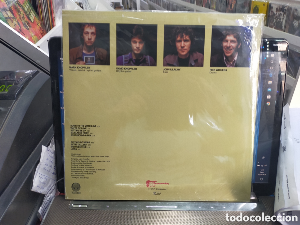Discos de vinilo: Dir&eacute; straits lp primer vinilo de color precintado - Foto 2