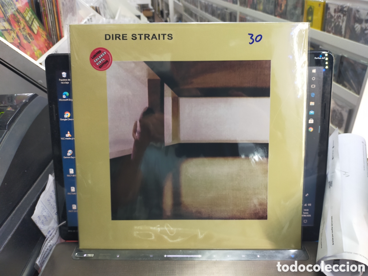 Discos de vinilo: Dir&eacute; straits lp primer vinilo de color precintado