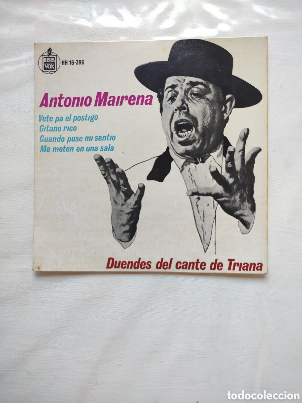 Discos de vinilo: Antonio Mairena EP 1963