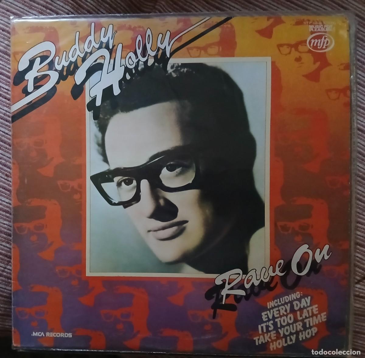 Discos de vinilo: Buddy Holly - Rave on