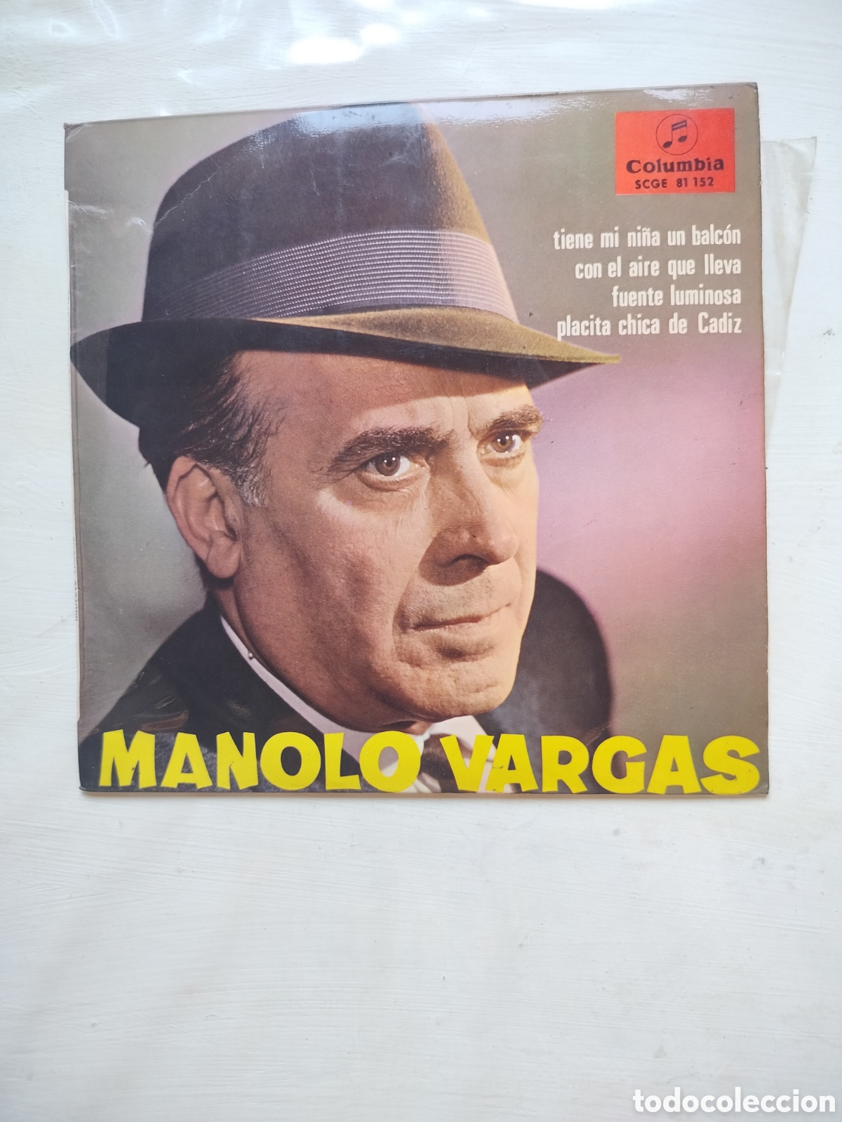 Discos de vinilo: Manolo Vargas EP 1966