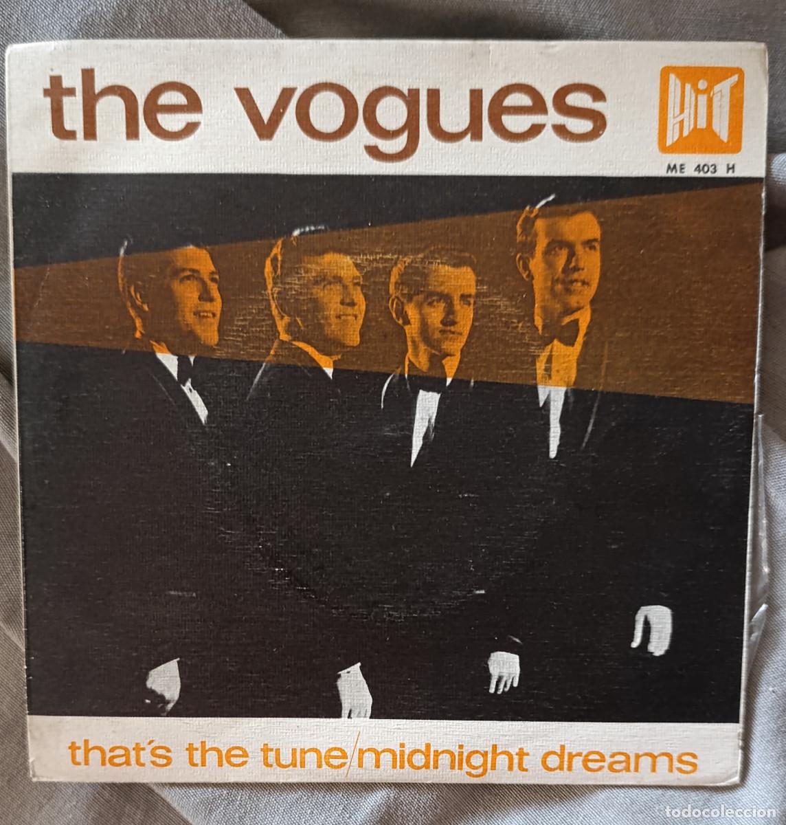 Discos de vinilo: THE VOGUES &ndash; &ldquo;THAT&rsquo;S THE TUNE&rdquo;, single edici&oacute;n espa&ntilde;ola 1966