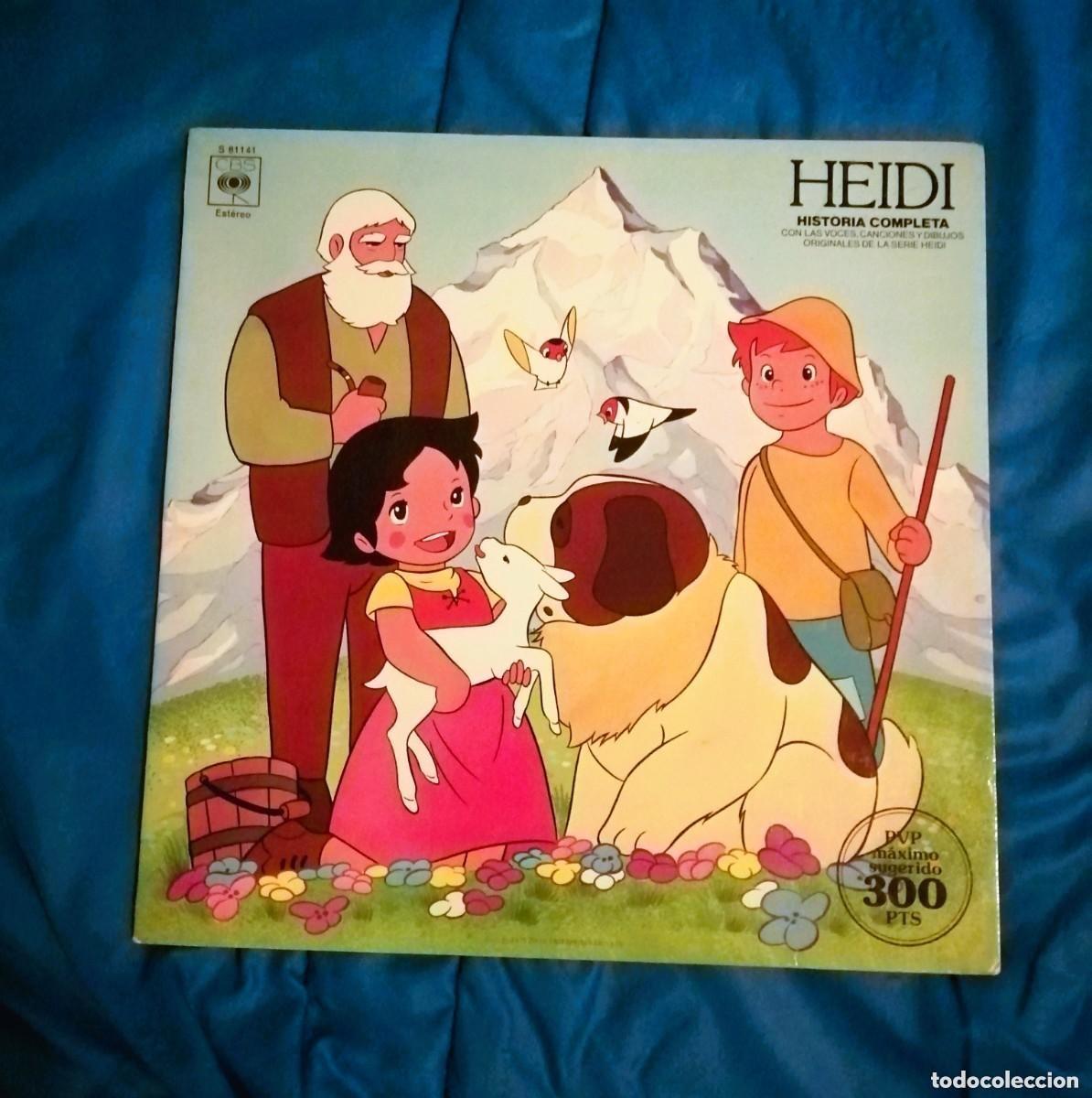 Discos de vinilo: HEIDI - HISTORIA COMPLETA CON CANCIONES ...LP GATEFOLD DE 1975