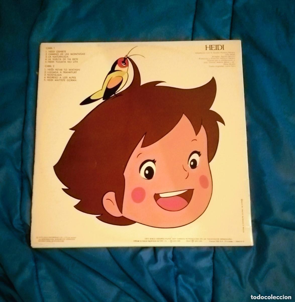 Discos de vinilo: HEIDI - HISTORIA COMPLETA CON CANCIONES ...LP GATEFOLD DE 1975 - Foto 3