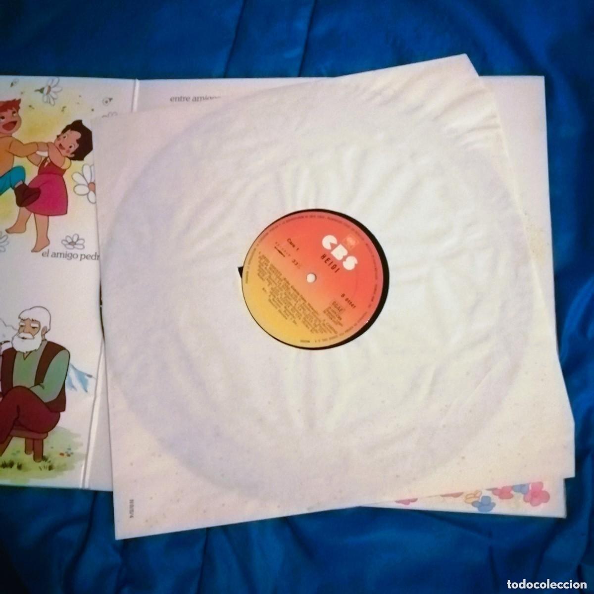 Discos de vinilo: HEIDI - HISTORIA COMPLETA CON CANCIONES ...LP GATEFOLD DE 1975 - Foto 4
