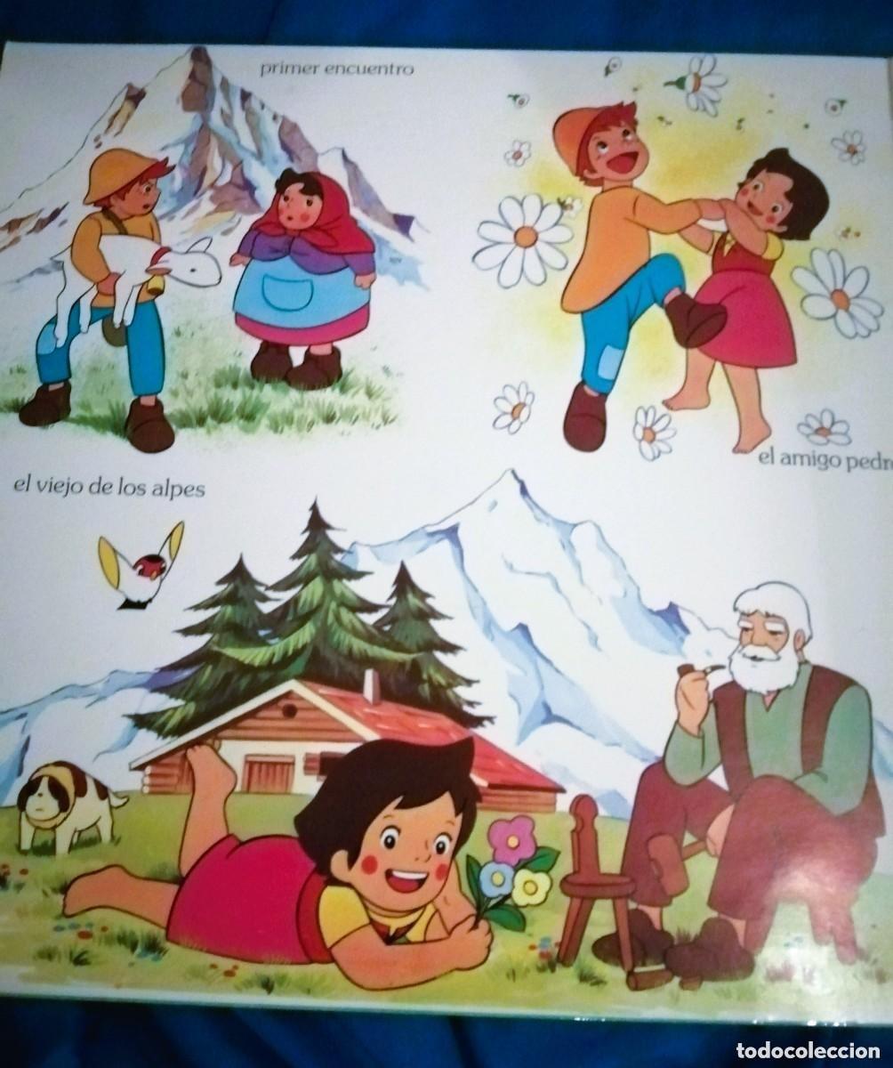 Discos de vinilo: HEIDI - HISTORIA COMPLETA CON CANCIONES ...LP GATEFOLD DE 1975 - Foto 5