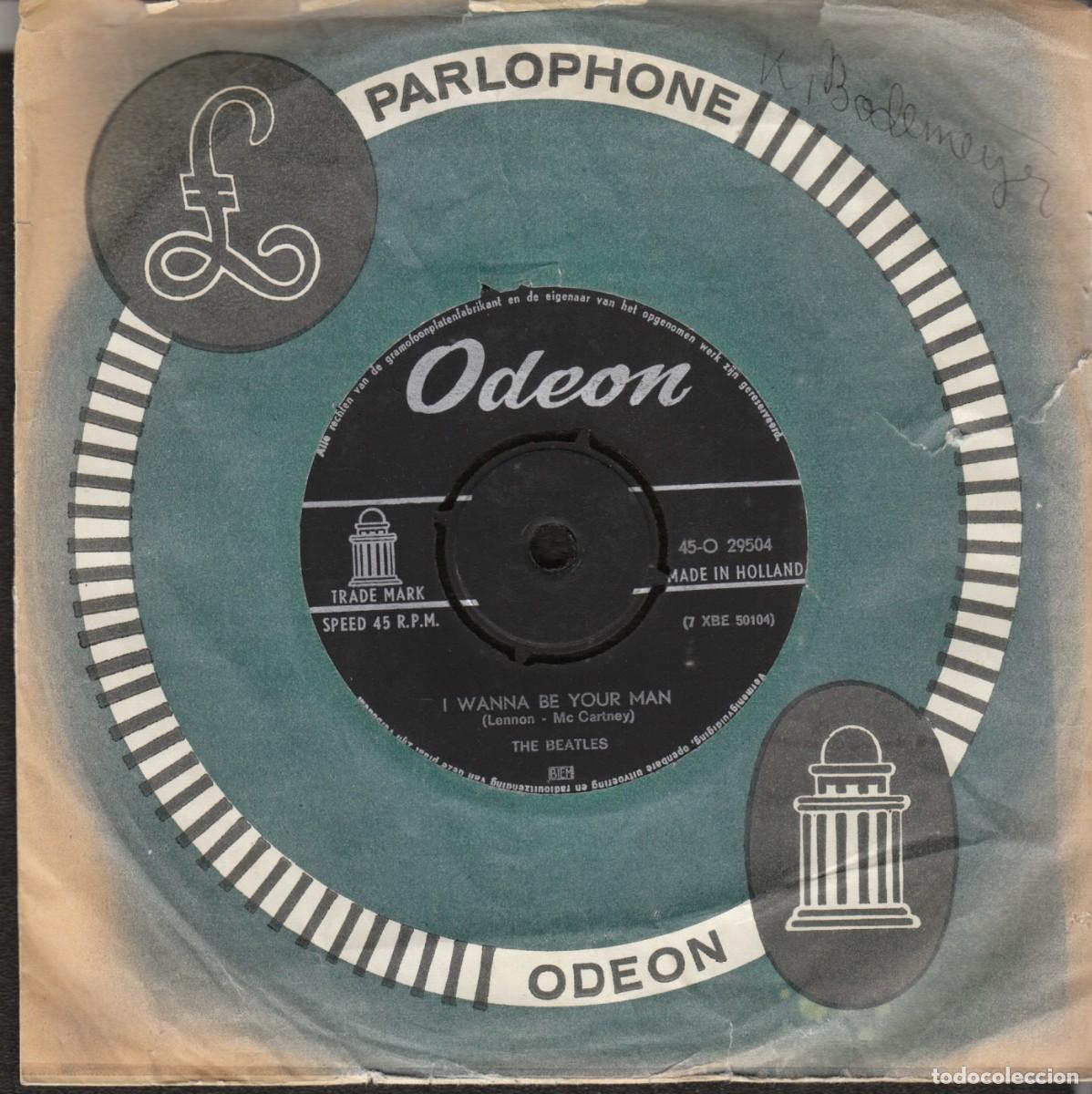 Discos de vinilo: THE BEATLES : I WANNA BE YOUR MAN/ ALL MY LOVING -Edicion Holanda original - oportunidad coleccionis