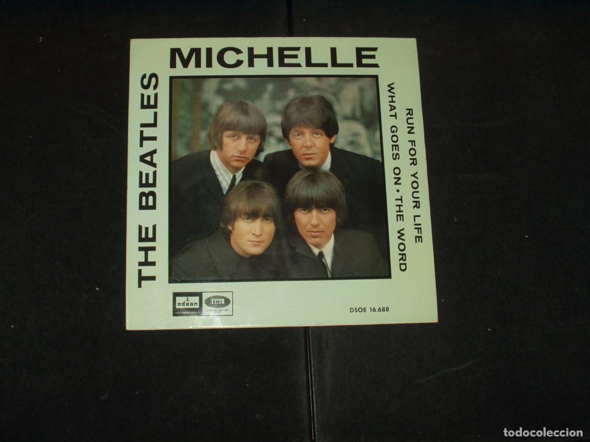 Discos de vinilo: LOTE 3 EP'S BEATLES YESTERDAY,MICHELLE,A HARD DAY'S NIGHT