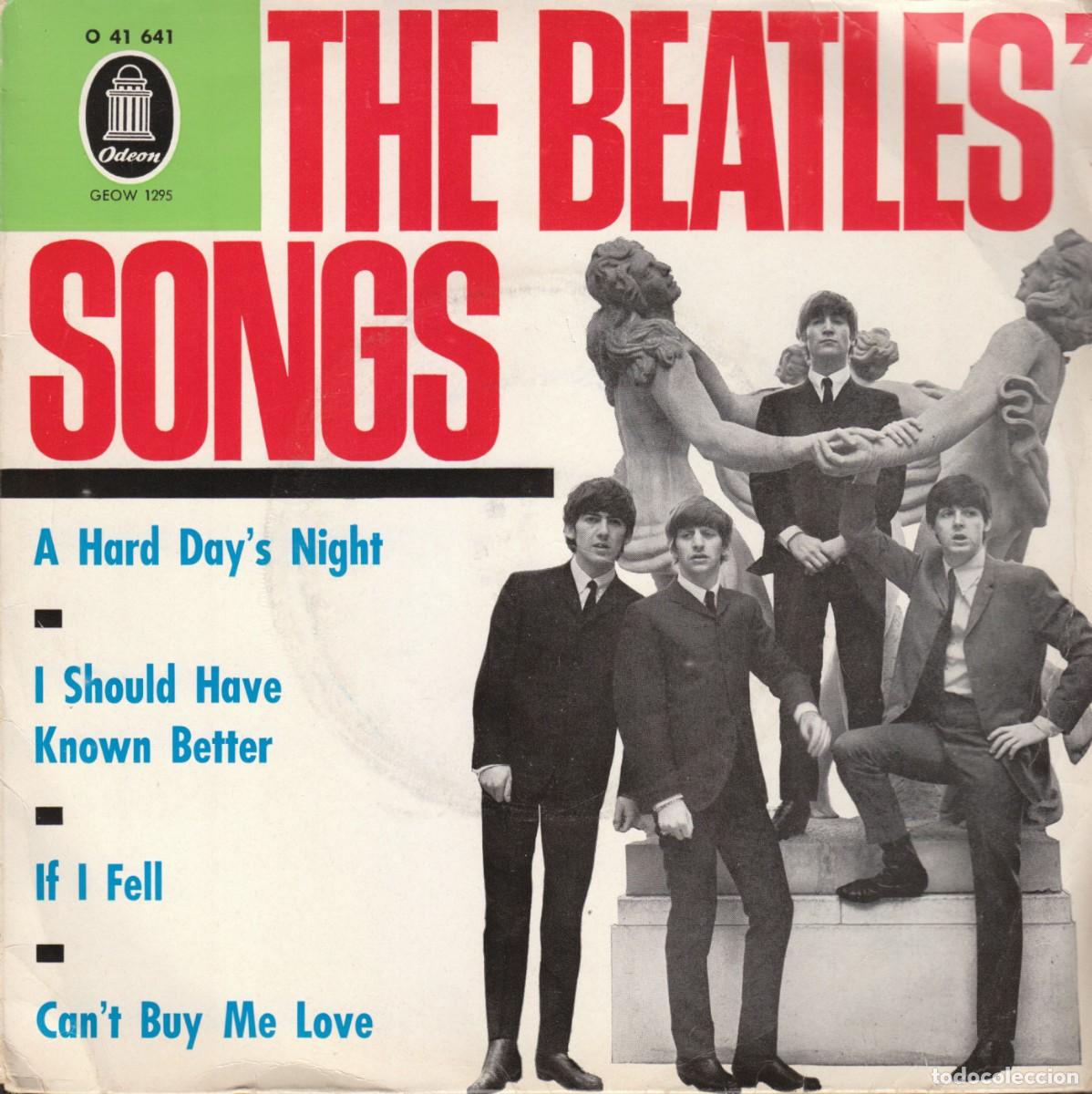 Discos de vinilo: THE BEATLES: EP ORIGINAL ALEMAN - CON PEQUE&Ntilde;O DEFECTO-IF I FELL + 3 COLECCIONISTAS