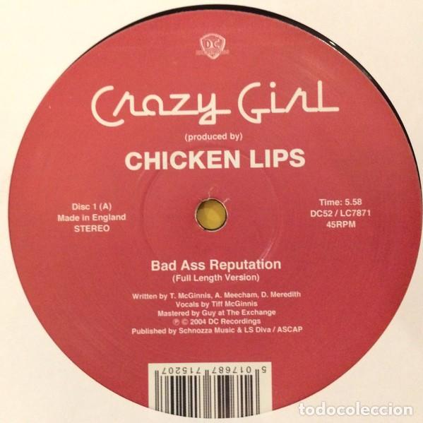 Discos de vinilo: Crazy Girl &ndash; Bad Ass Reputation (D.C. Recordings, 2004) - 2x12&rdquo; EP - Nu Disco - Nuevo