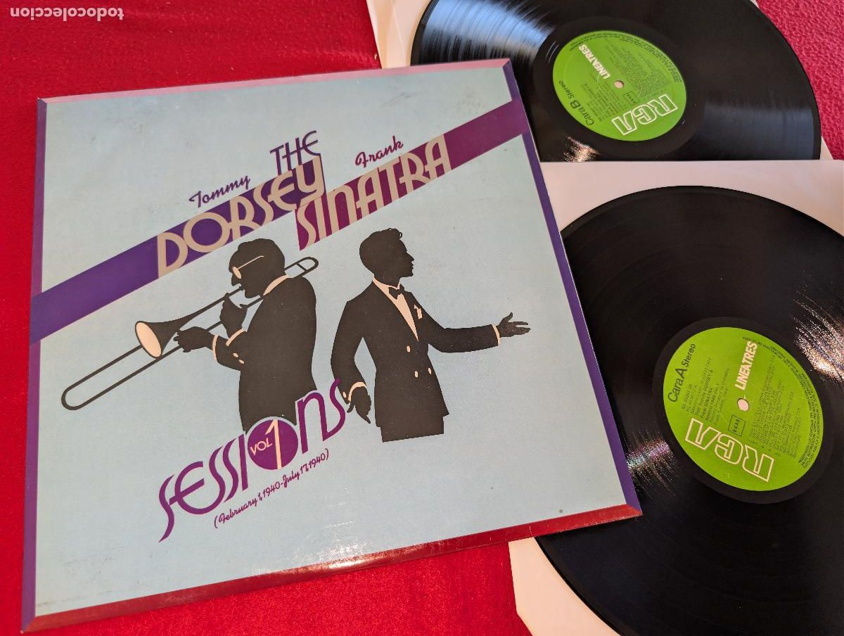 Discos de vinilo: THE TOMMY DORSEY & FRANK SINATRA Sessions 1940 Vol.1 I 2LP 1983 RCA ESPA&Ntilde;A SPAIN