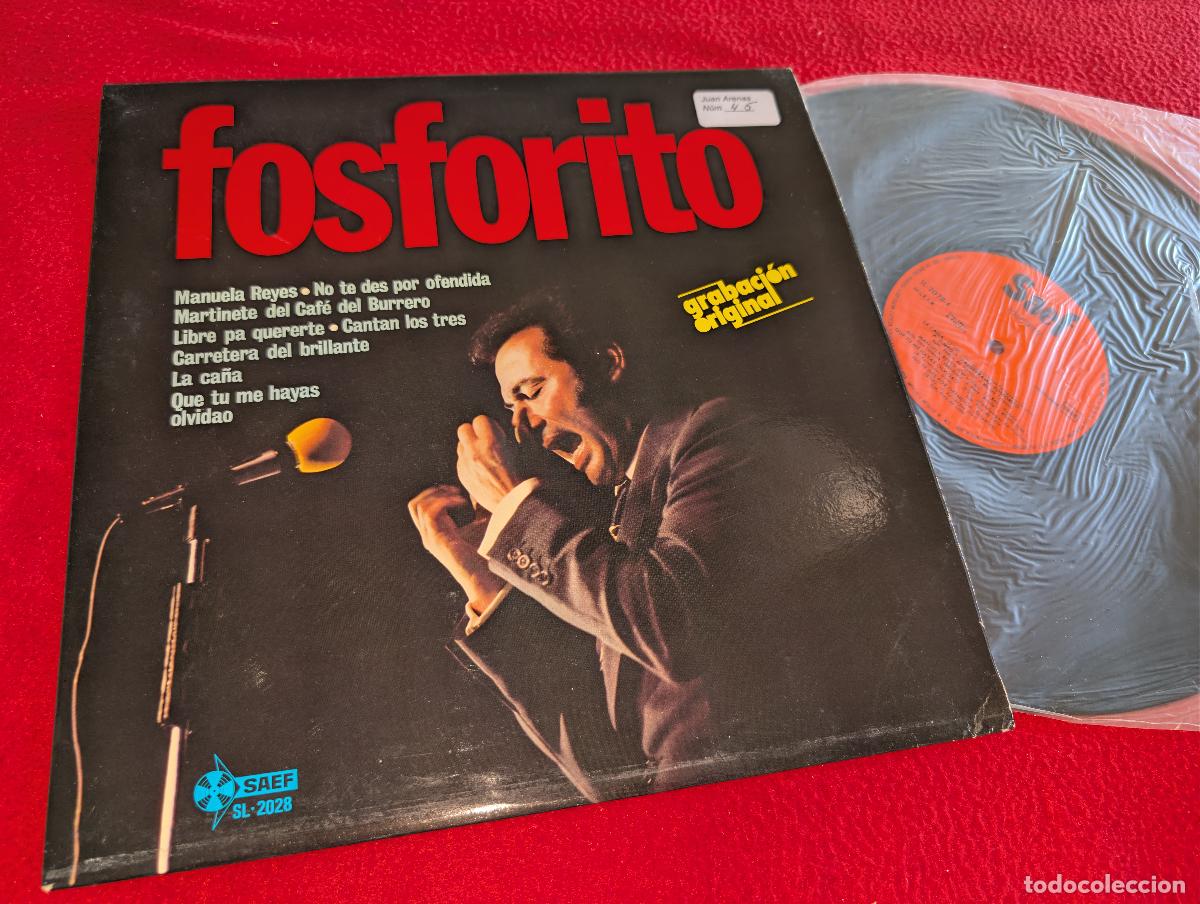 Discos de vinilo: FOSFORITO & PACO DE LUCIA LP 1979 Saef RARO