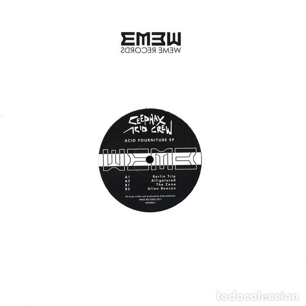 Discos de vinilo: Ceephax Acid Crew &ndash; Acid Fourniture EP (W&eacute;M&egrave;, 2017) - 12&rdquo; EP - Acid, Electr&oacute;nica, Techno - Nuevo