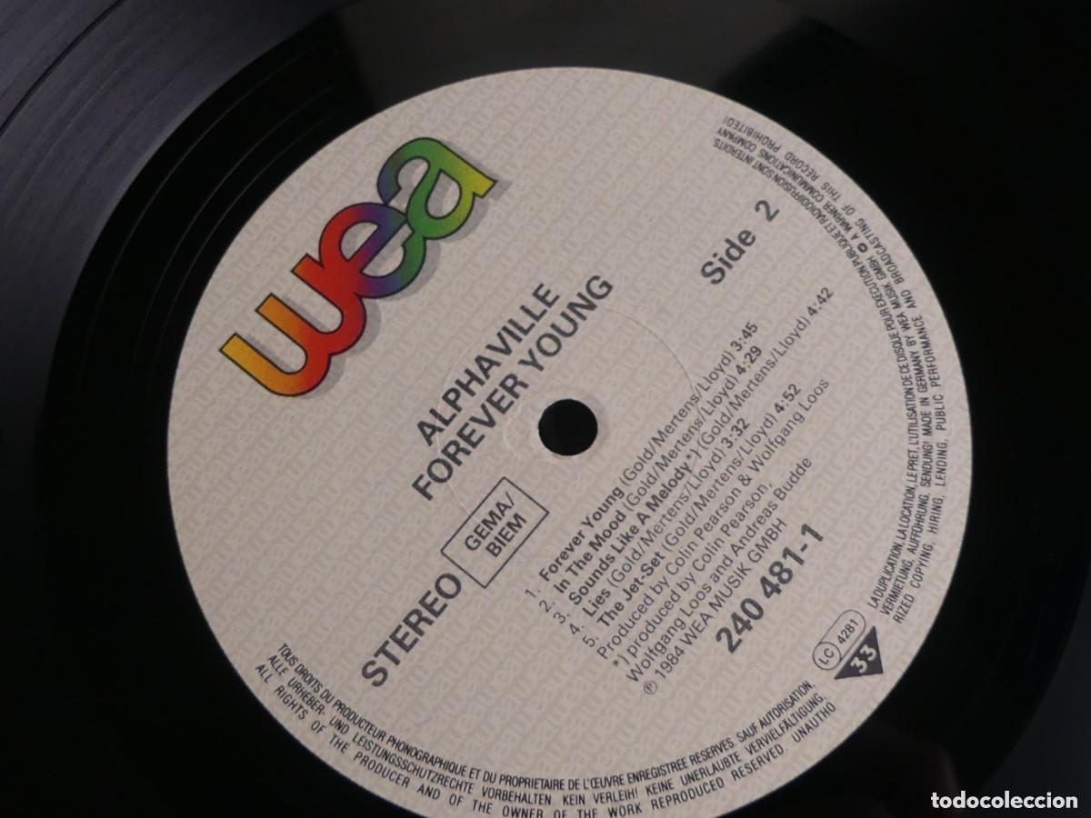 Discos de vinilo: LP Alphaville &ndash; Forever Young - Foto 9